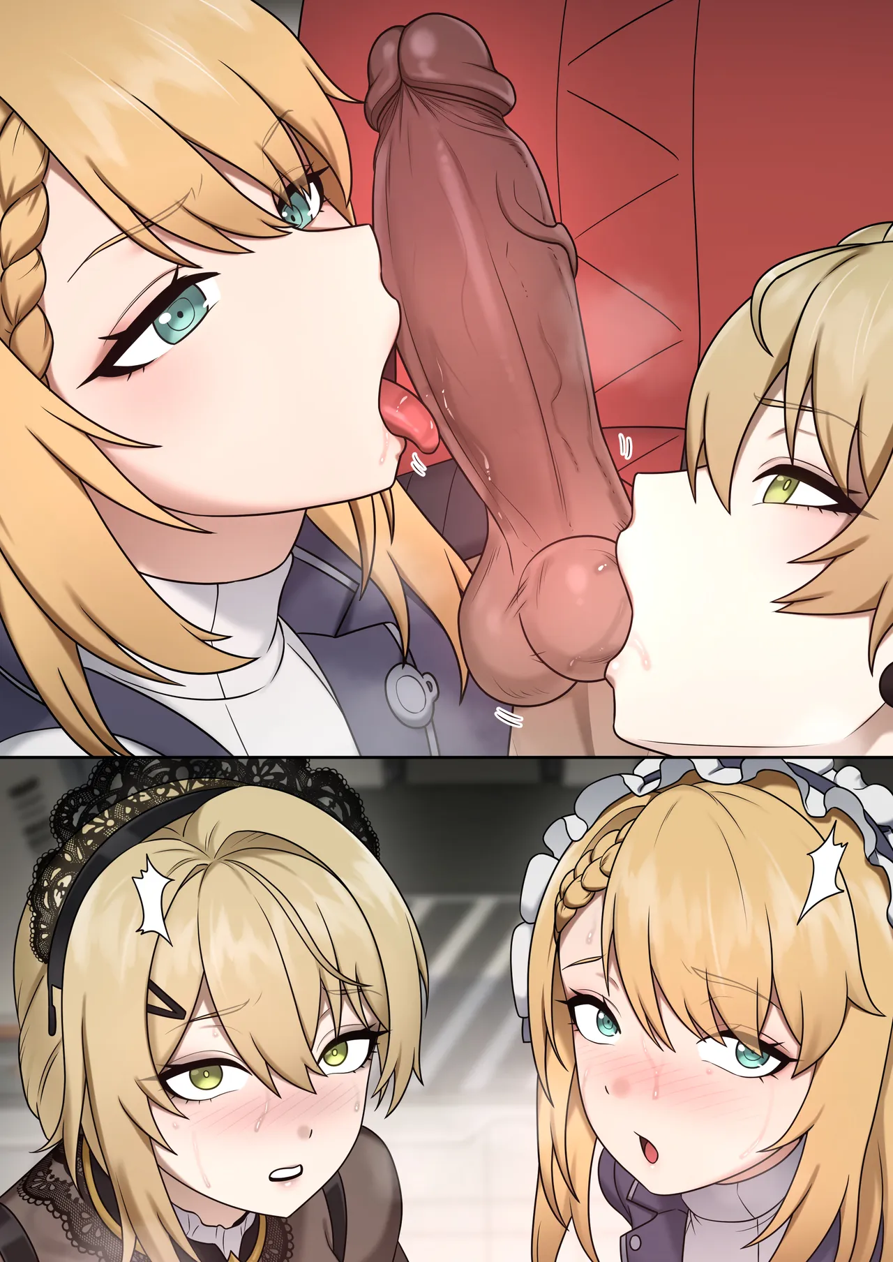 [Mackgee]GFL2 MAIDS[Textless] Page 12