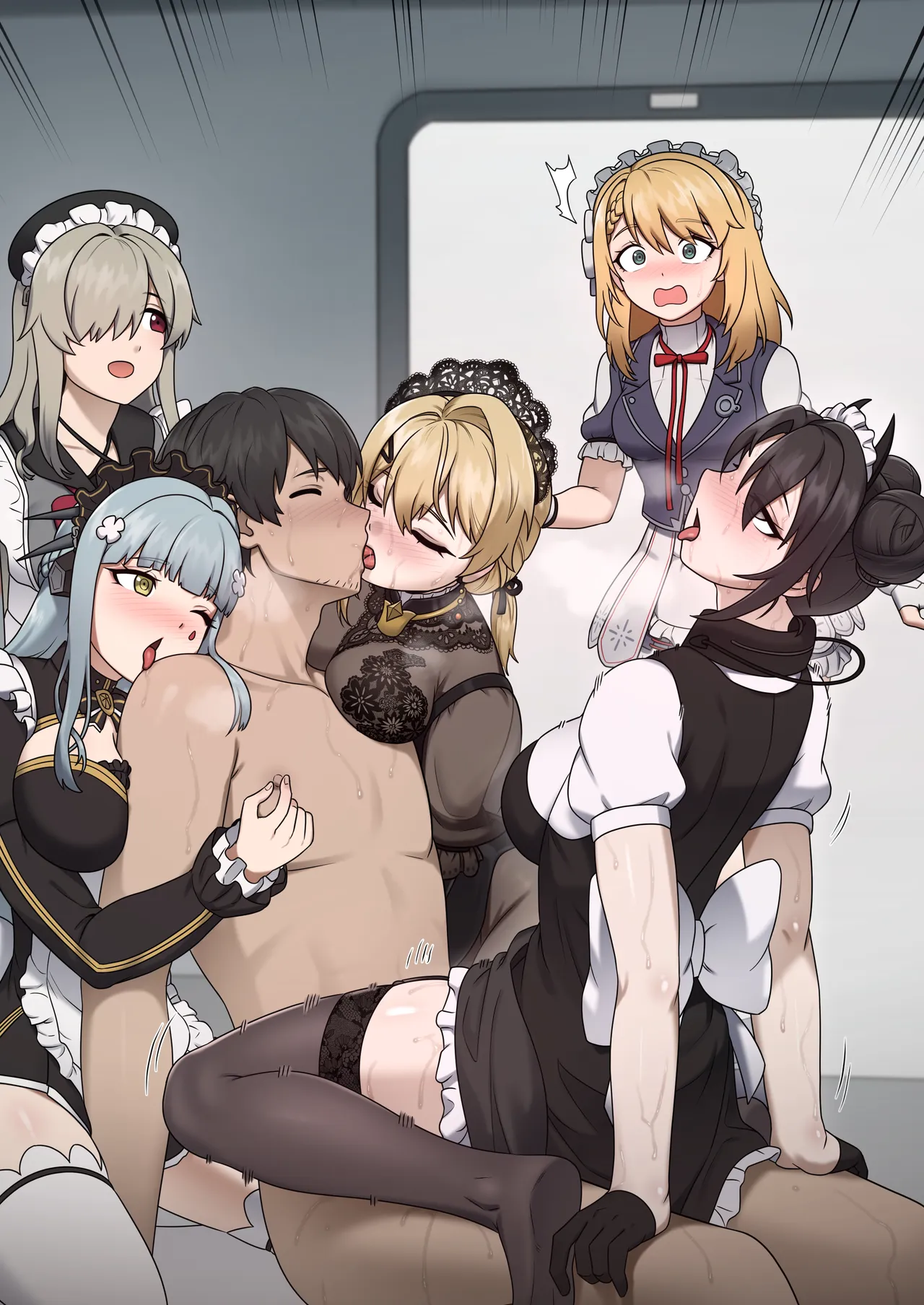 [Mackgee]GFL2 MAIDS[Textless] Page 18