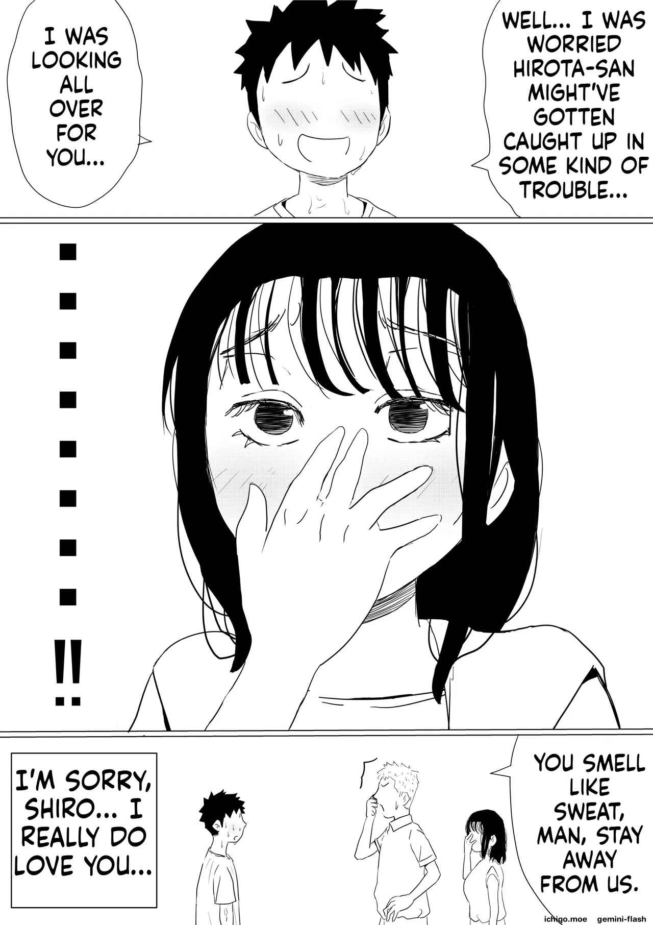 [Akahon Akamoto]Ore no Kyonyuu Kanojo ga, Yarichin ni Yobidasarete NTR[MTL] Page 54
