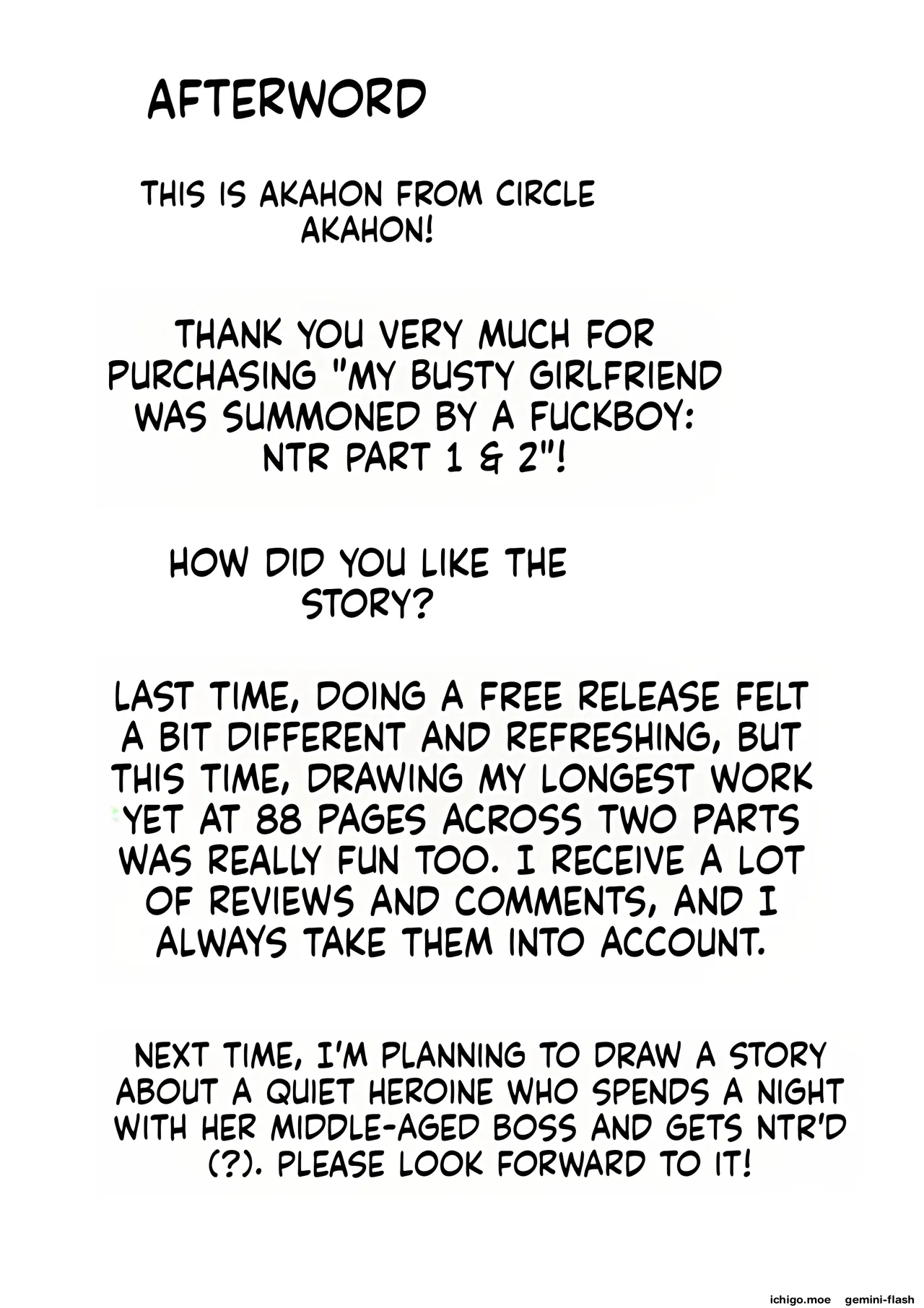 [Akahon Akamoto]Ore no Kyonyuu Kanojo ga, Yarichin ni Yobidasarete NTR[MTL] Page 89