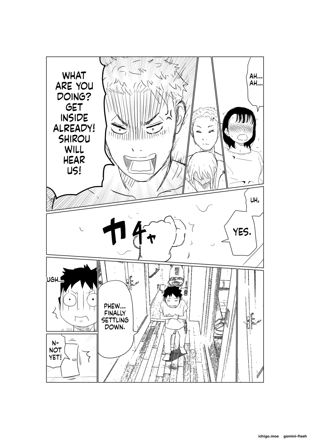 [Akahon Akamoto]Ore no Kyonyuu Kanojo ga, Yarichin to Ofuro ni Hairu Koto ni NTR[MTL] Page 10