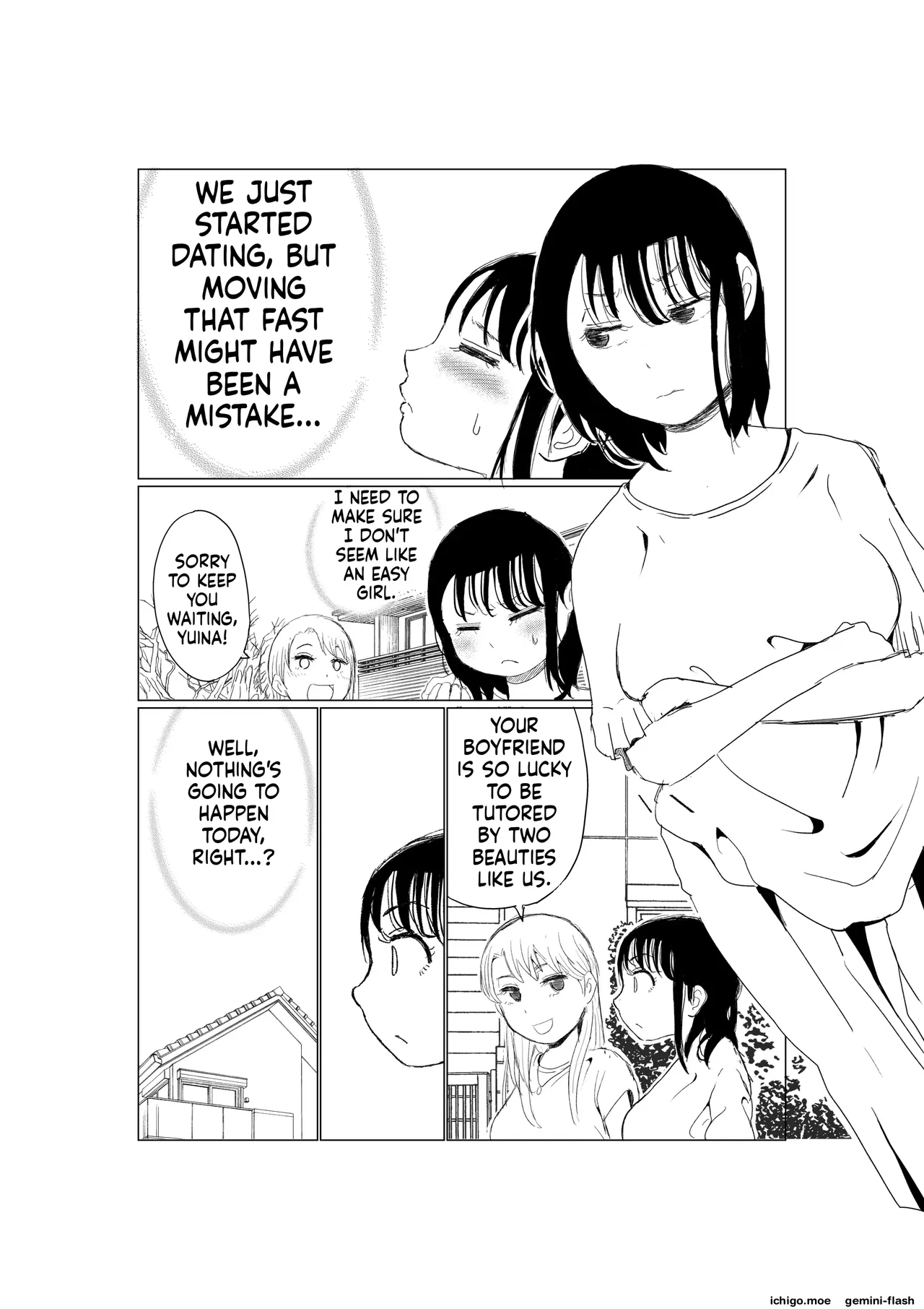 [Akahon Akamoto]Ore no Kyonyuu Kanojo ga, Yarichin to Ofuro ni Hairu Koto ni NTR[MTL] Page 2