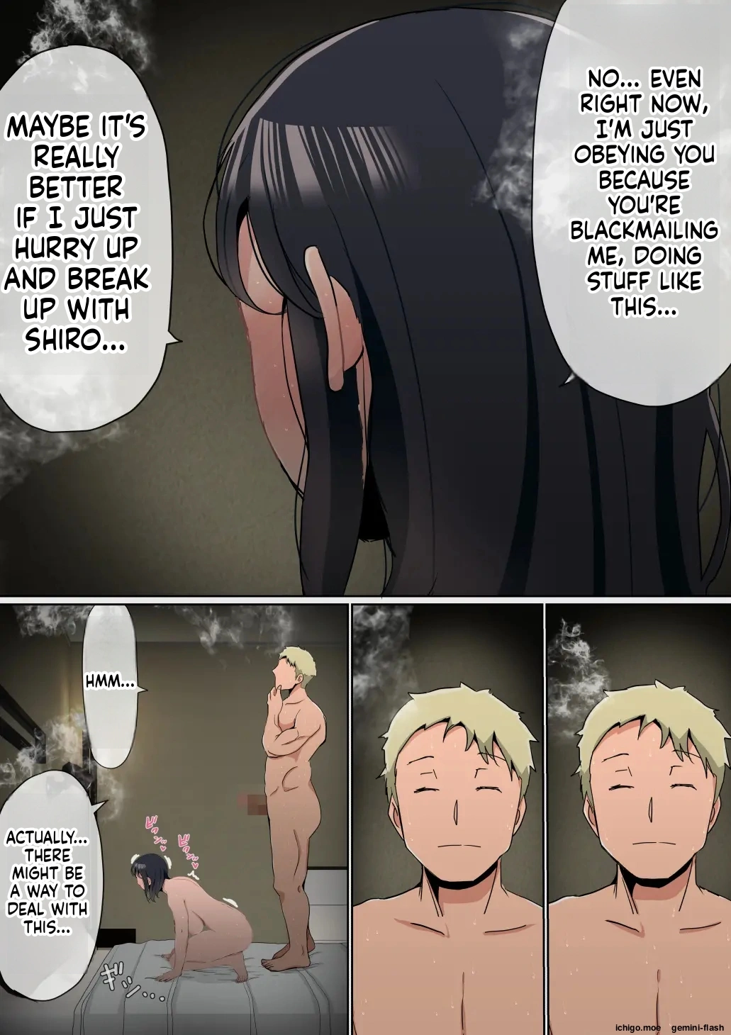 [Akahon Akamoto]Ore no Kyonyuu Kanojo ga, Yarichin ni Ie no Naka de NTR[MTL] Page 19