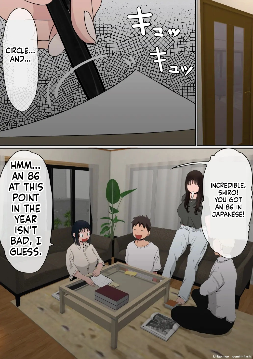 [Akahon Akamoto]Ore no Kyonyuu Kanojo ga, Yarichin ni Ie no Naka de NTR[MTL] Page 35