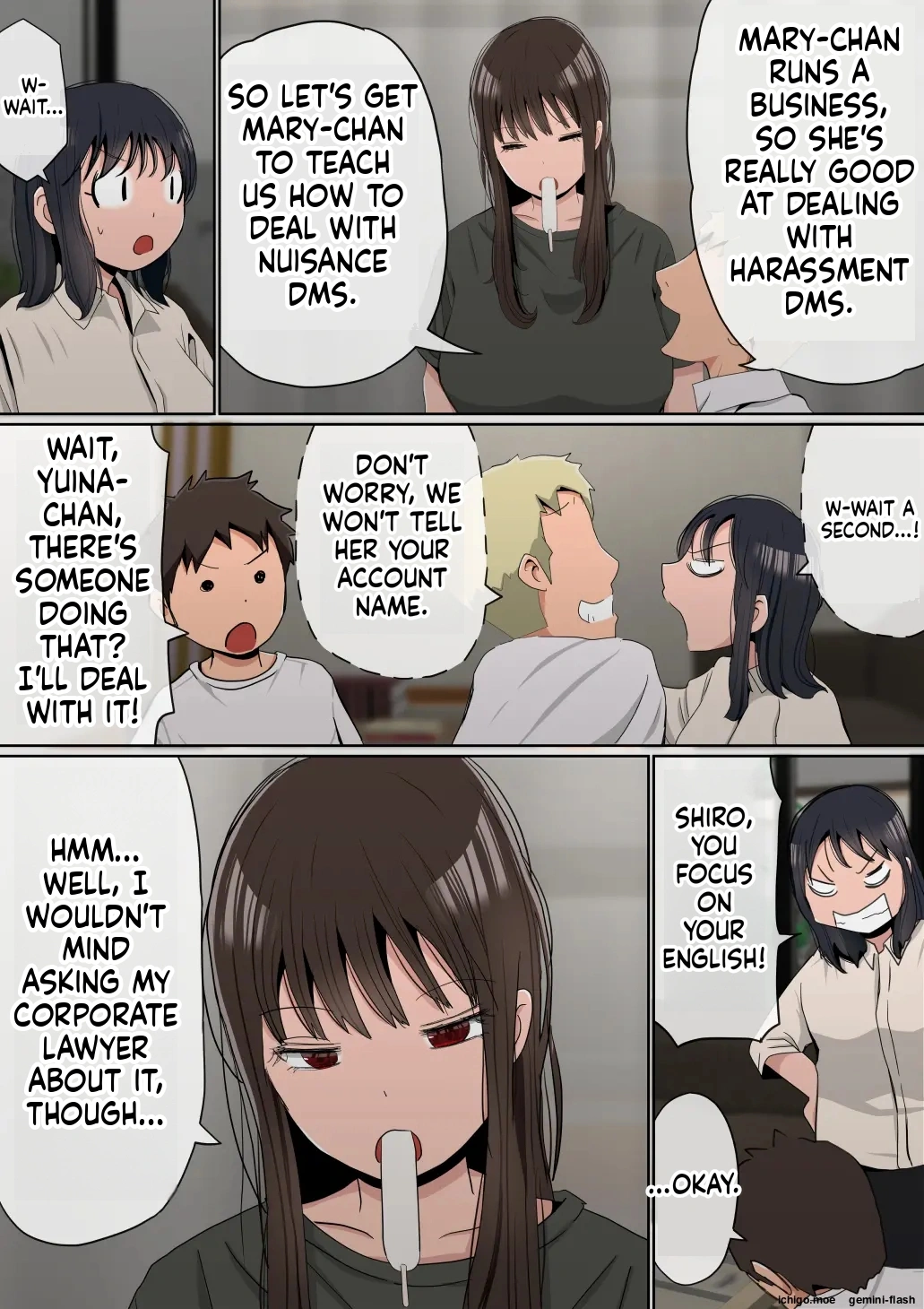 [Akahon Akamoto]Ore no Kyonyuu Kanojo ga, Yarichin ni Ie no Naka de NTR[MTL] Page 38
