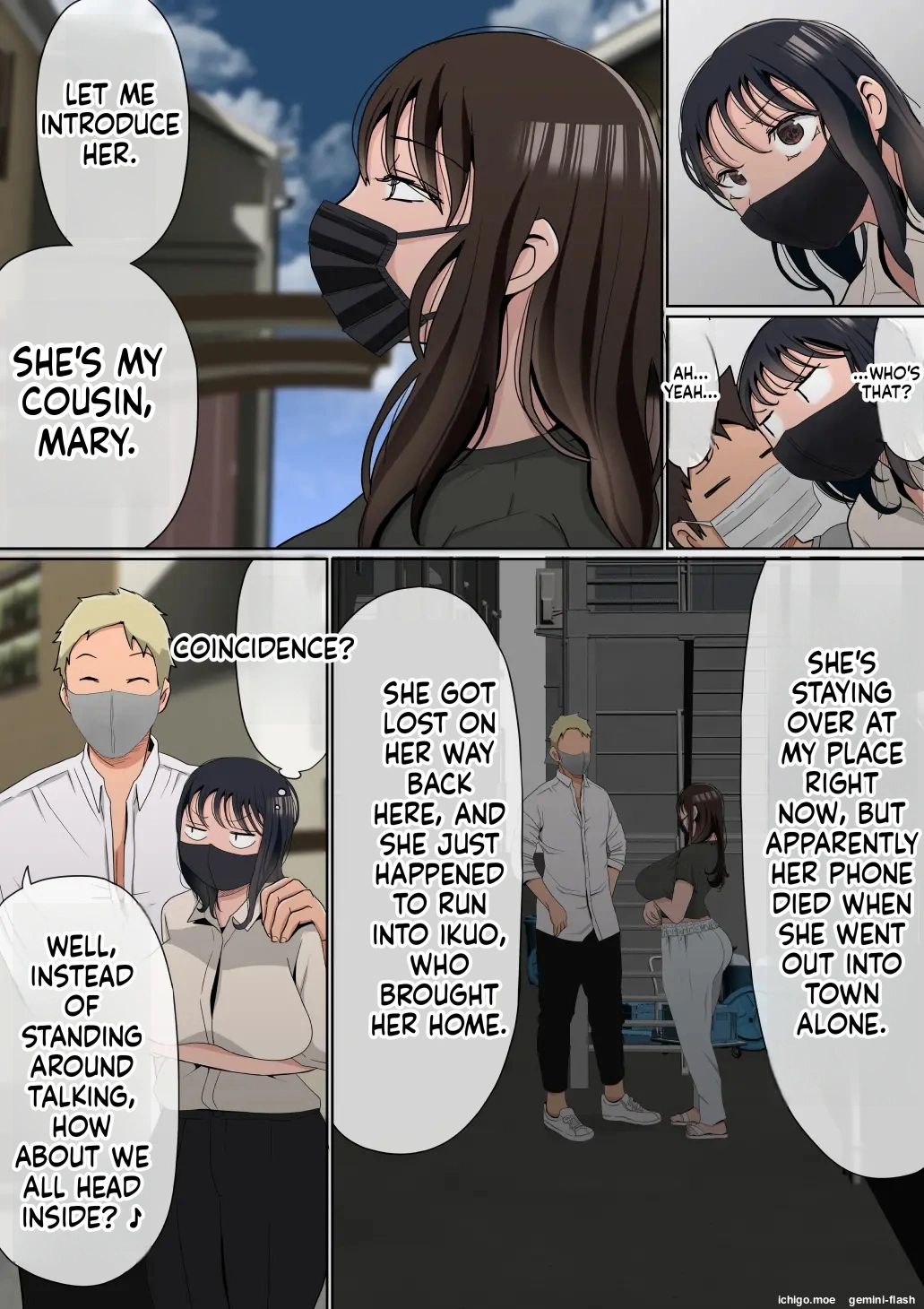 [Akahon Akamoto]Ore no Kyonyuu Kanojo ga, Yarichin ni Ie no Naka de NTR[MTL] Page 7