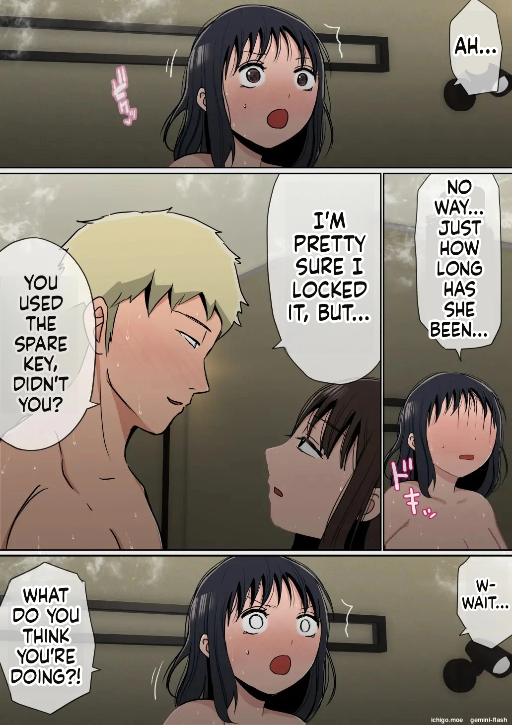 [Akahon Akamoto]Ore no Kyonyuu Kanojo ga, Yarichin ni Ie no Naka de NTR[MTL] Page 77