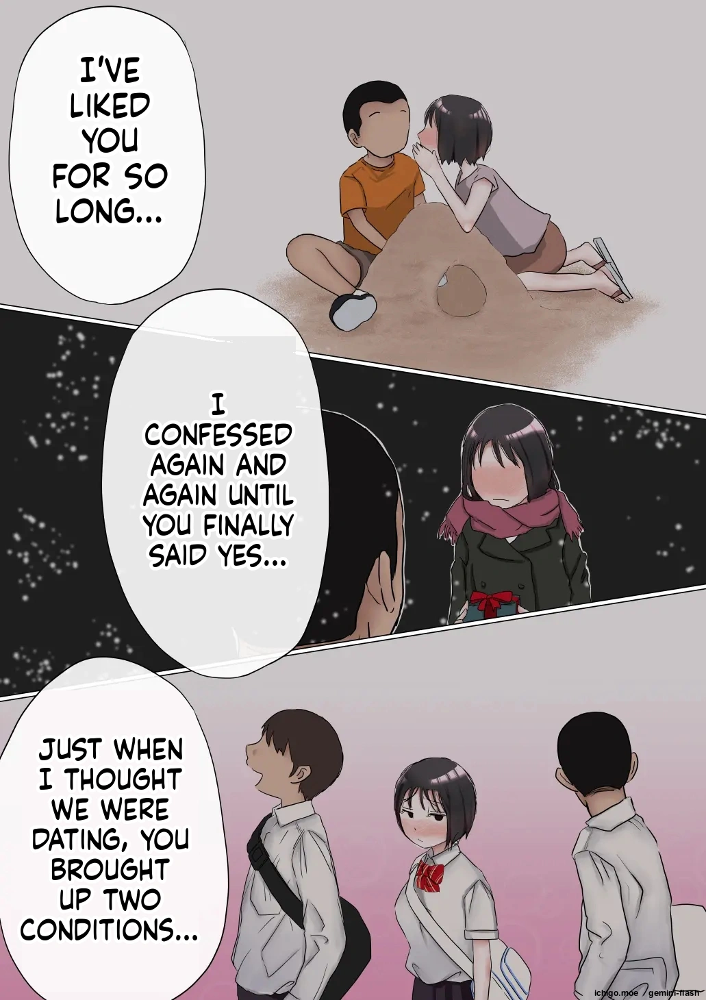 [Akahon Akamoto]Ore no Hatsukoi Osananajimi ga, Otoko Tomodachi no SeFri datta Ken NTR Fuumi[MTL] Page 196