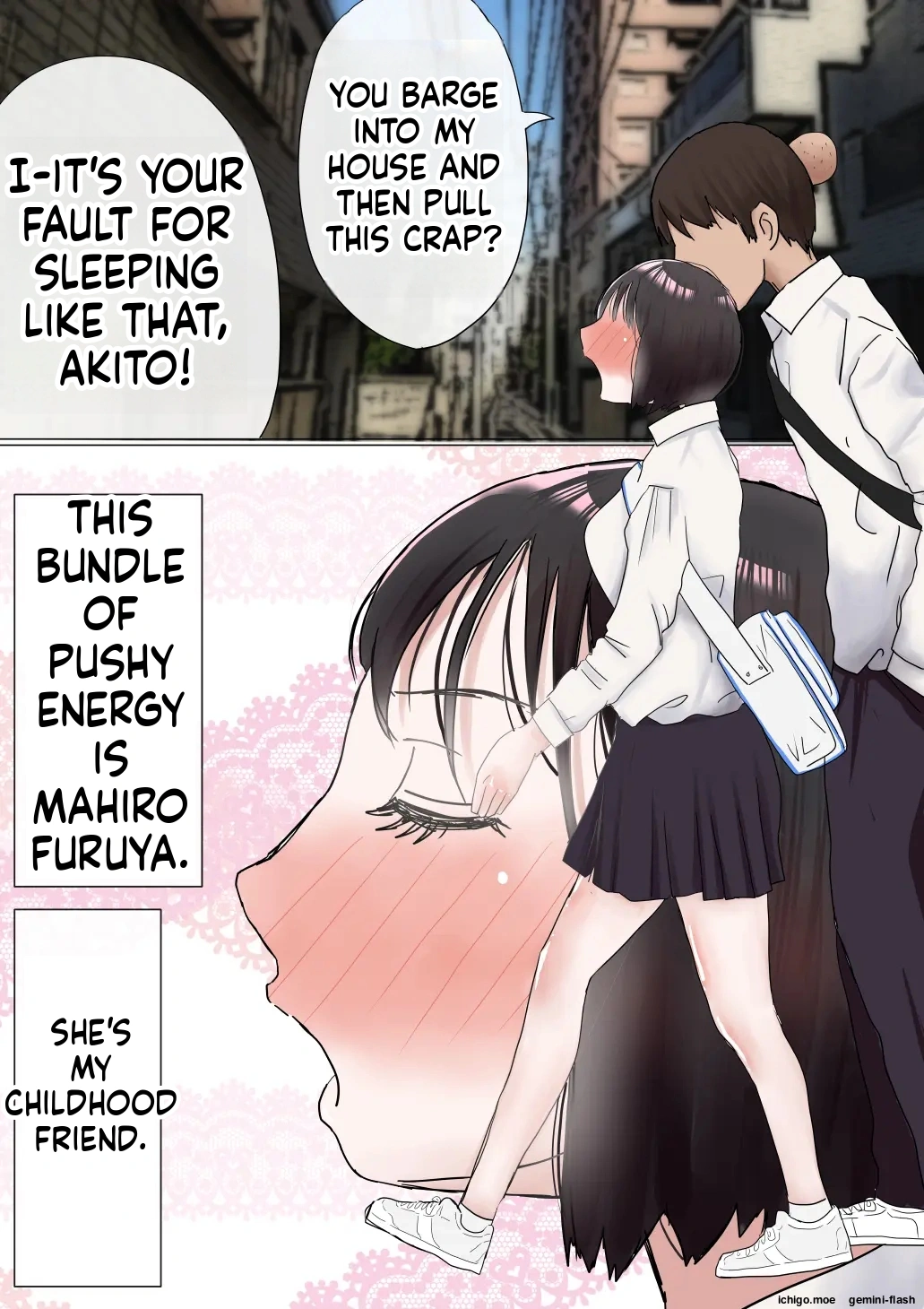 [Akahon Akamoto]Ore no Hatsukoi Osananajimi ga, Otoko Tomodachi no SeFri datta Ken NTR Fuumi[MTL] Page 5