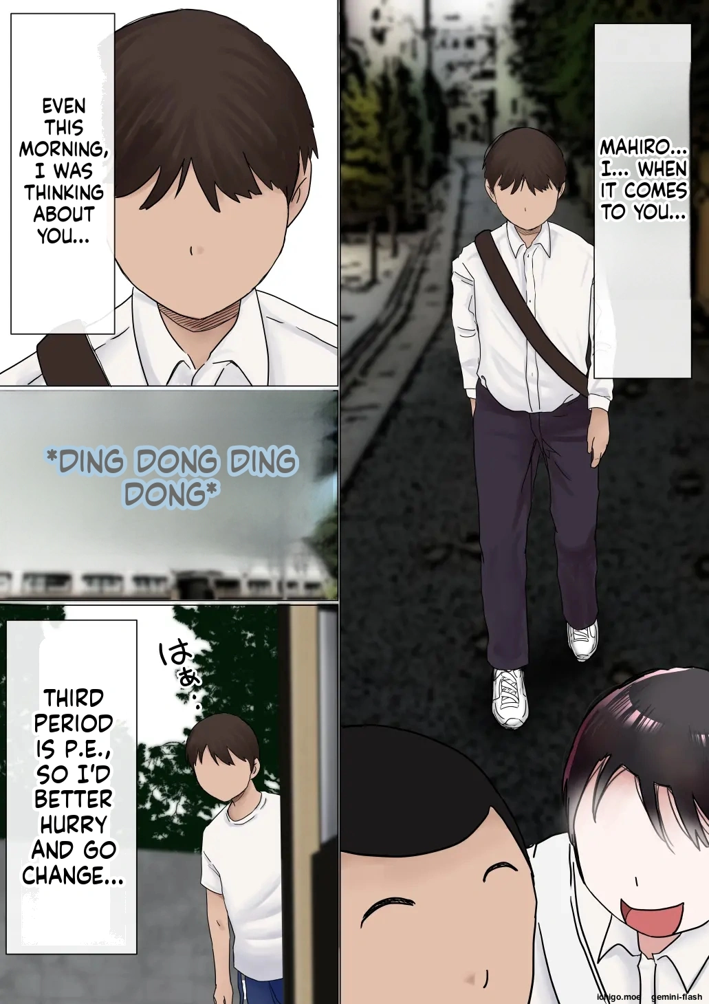 [Akahon Akamoto]Ore no Hatsukoi Osananajimi ga, Otoko Tomodachi no SeFri datta Ken NTR Fuumi[MTL] Page 9