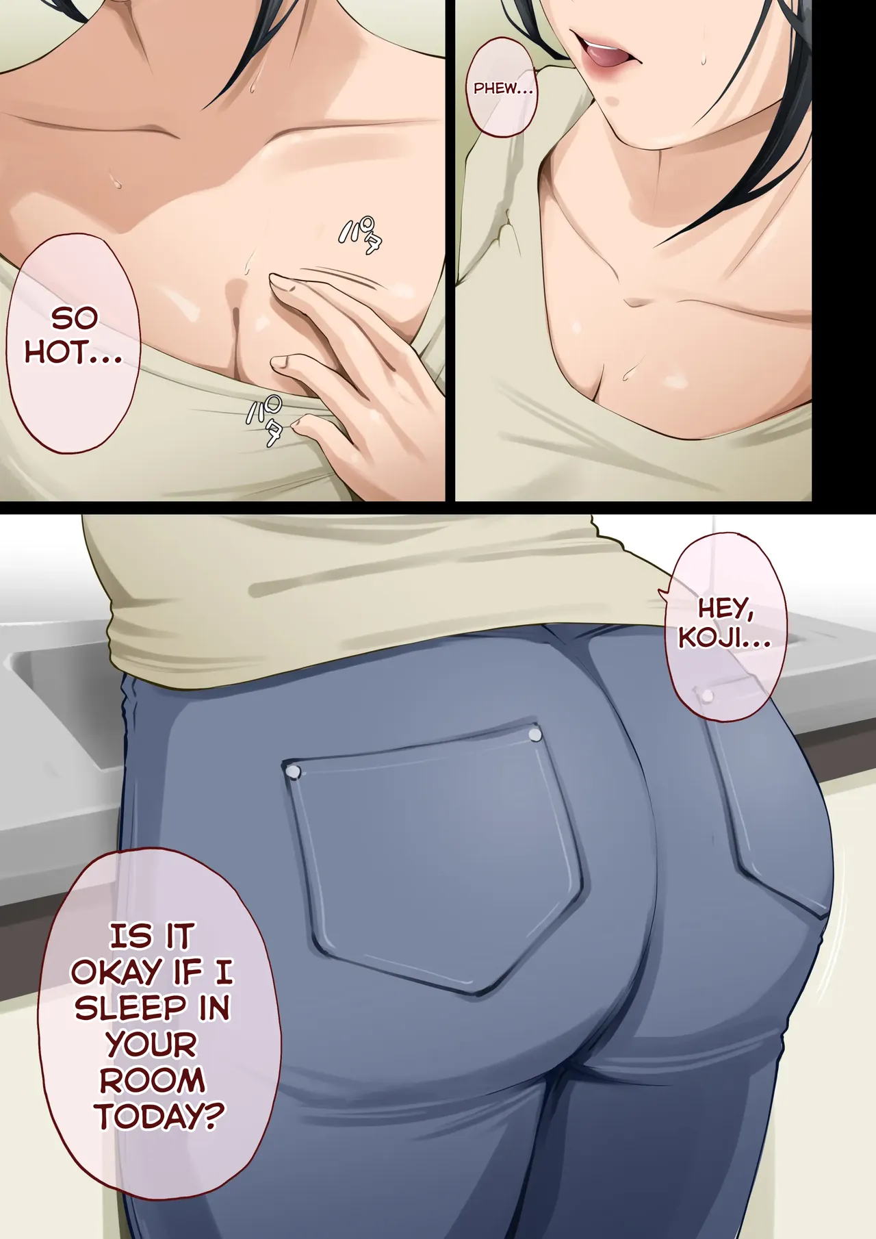 [Daidai Shikibu]Goku Futsuu da to Omotteita Kaa-san ga Jitsuwa Erogisite Honenuki ni Sareta Hanashi | The Story of How My Mom, Whom I Thought Was Totally Ordinary, Was Actually So Erotic She Left Me Speechless.[English] [Ghostmilflame] Page 3