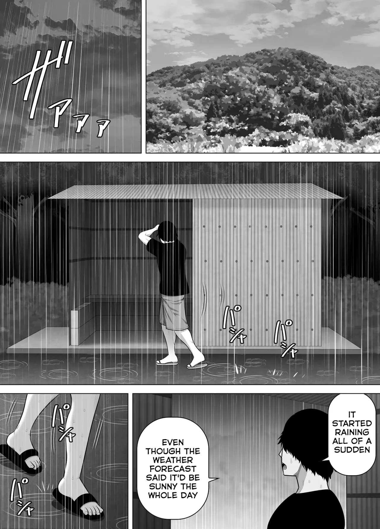 [Asstaro-san (Takasaki Jiro)]Sodate no Oya no Mitsuko-san to Juu-nen-buri ni Inaka de Saikai Shite Sugu ni Sex Shita Hanashi[English] Page 2