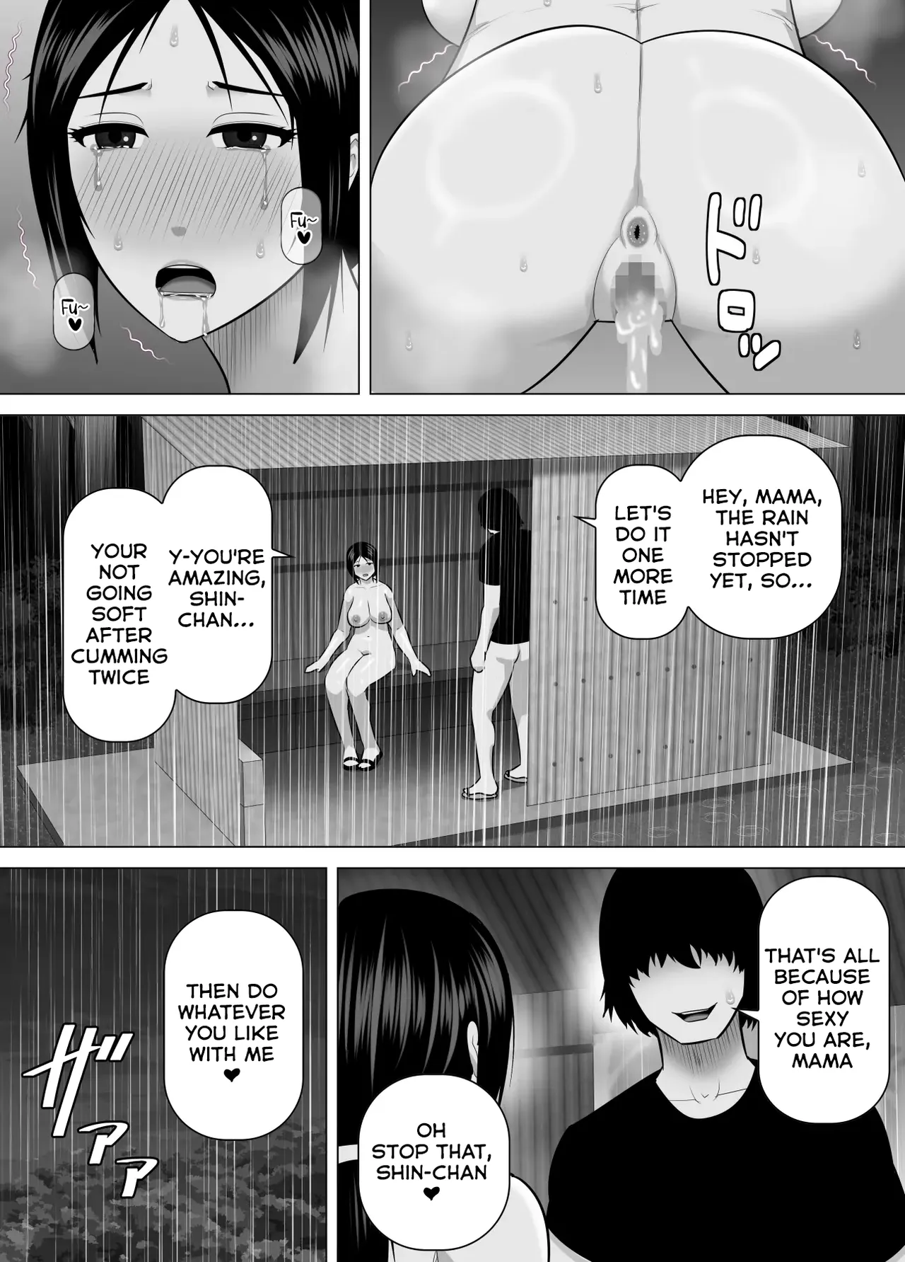 [Asstaro-san (Takasaki Jiro)]Sodate no Oya no Mitsuko-san to Juu-nen-buri ni Inaka de Saikai Shite Sugu ni Sex Shita Hanashi[English] Page 31