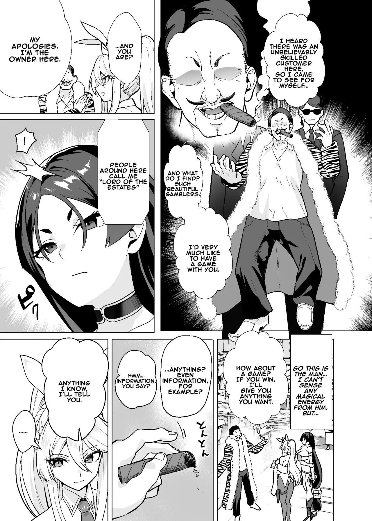 [Yumenekoya (Muunyan)]Kyokutou Kenran Tobakutou Dream Island 3 - Artoria & Raikou Hen - The Far East's Gorgeous Gambling Island: Dream Island 3 - Artoria & Raikou Chapter(Fate/Grand Order) [Digital] [English] [yuenai] Page 8