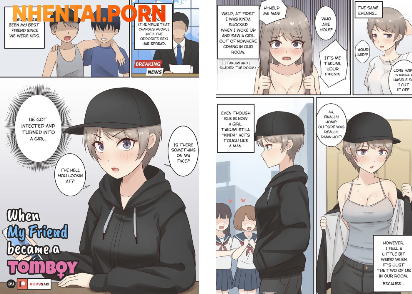 When My Friend Became a Tomboy explained on nhentai.