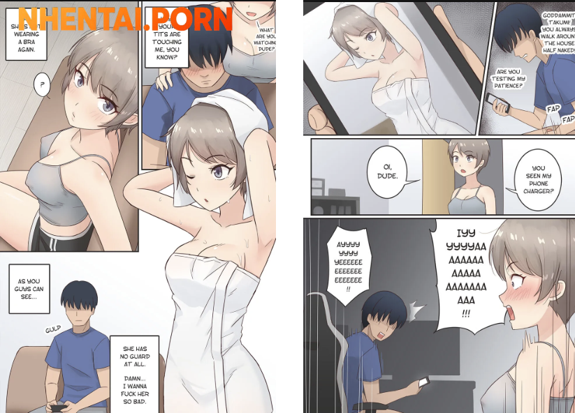 When My Friend Became a Tomboy english hentai manga version.